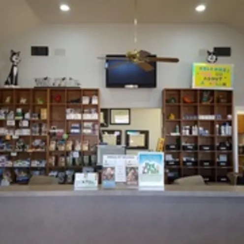 LOBBY of Family Pet Clinic North Richland